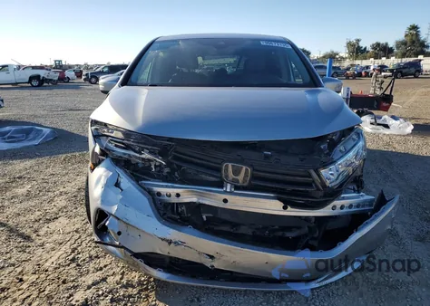 2022 Honda Odyssey Touring from USA, damaged, VIN 5FNRL6H86NB056268